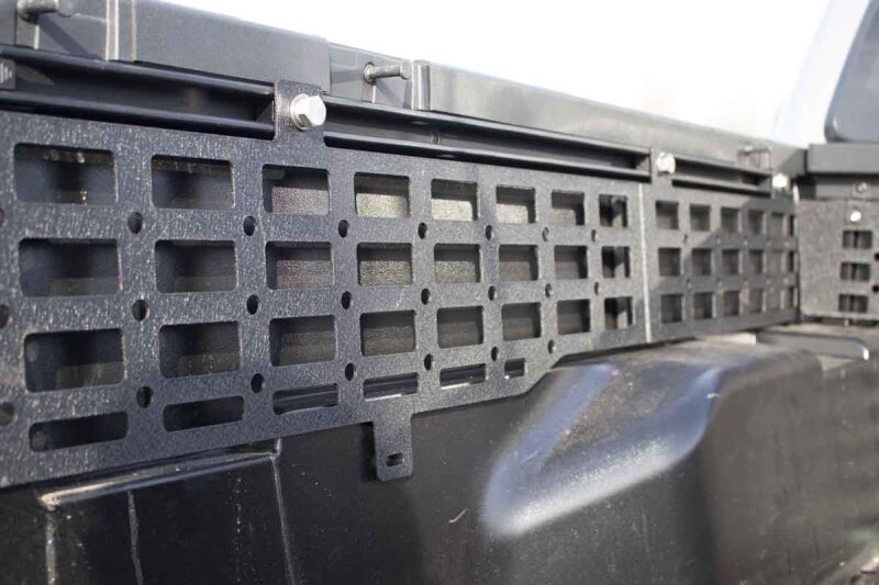 Toyota Tacoma Molle Panel - Driver Side - Fishbone Offroad - Short Bed - Black - `16-`27